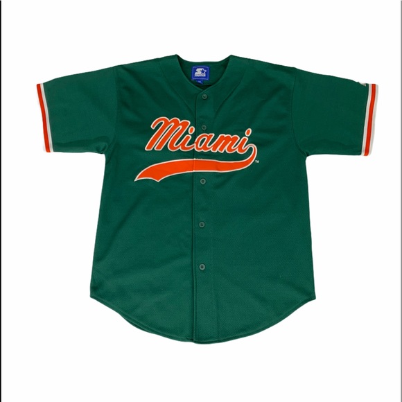 vintage miami hurricanes jersey